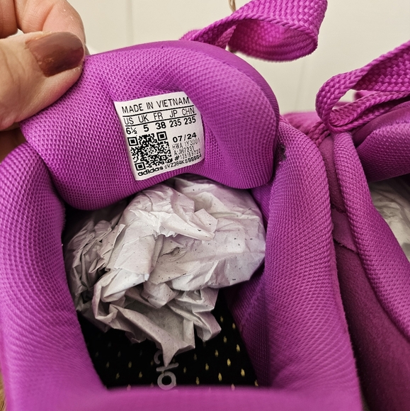 NWT Adidas Grand Court Alpha 00s 6.5 Pink Tennis Skater Shoe - Picture 6 of 8